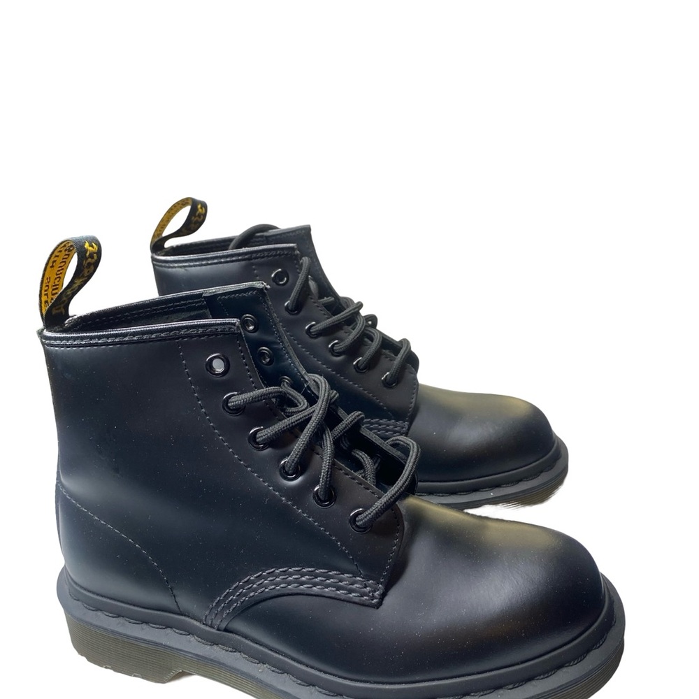 Dr. Martens Black Lace-Up Men's Boots - Picture 7 of 10